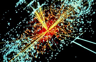 Imatge de l'experiment ALAS, del Gran Col·lisionador d'Hadrons del CERN