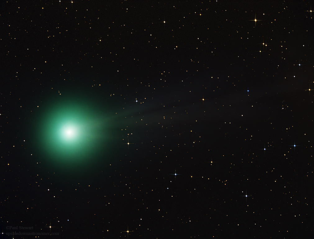 El cel d'hivern i el cometa Lovejoy