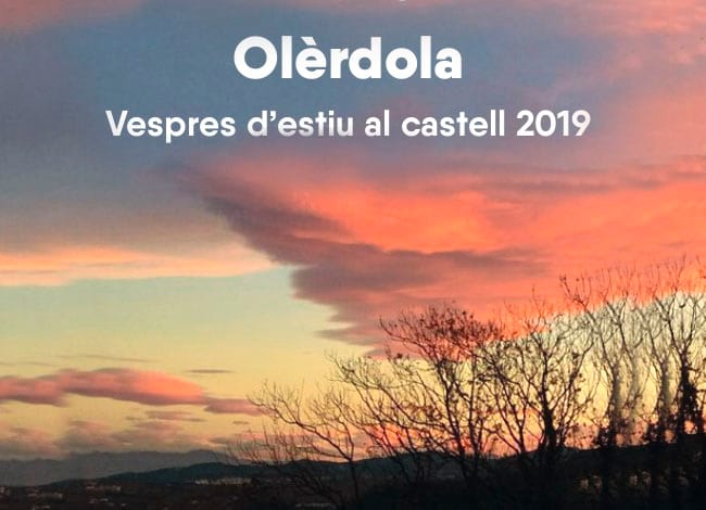 Vespres d'estiu al castell d'Olèrdola