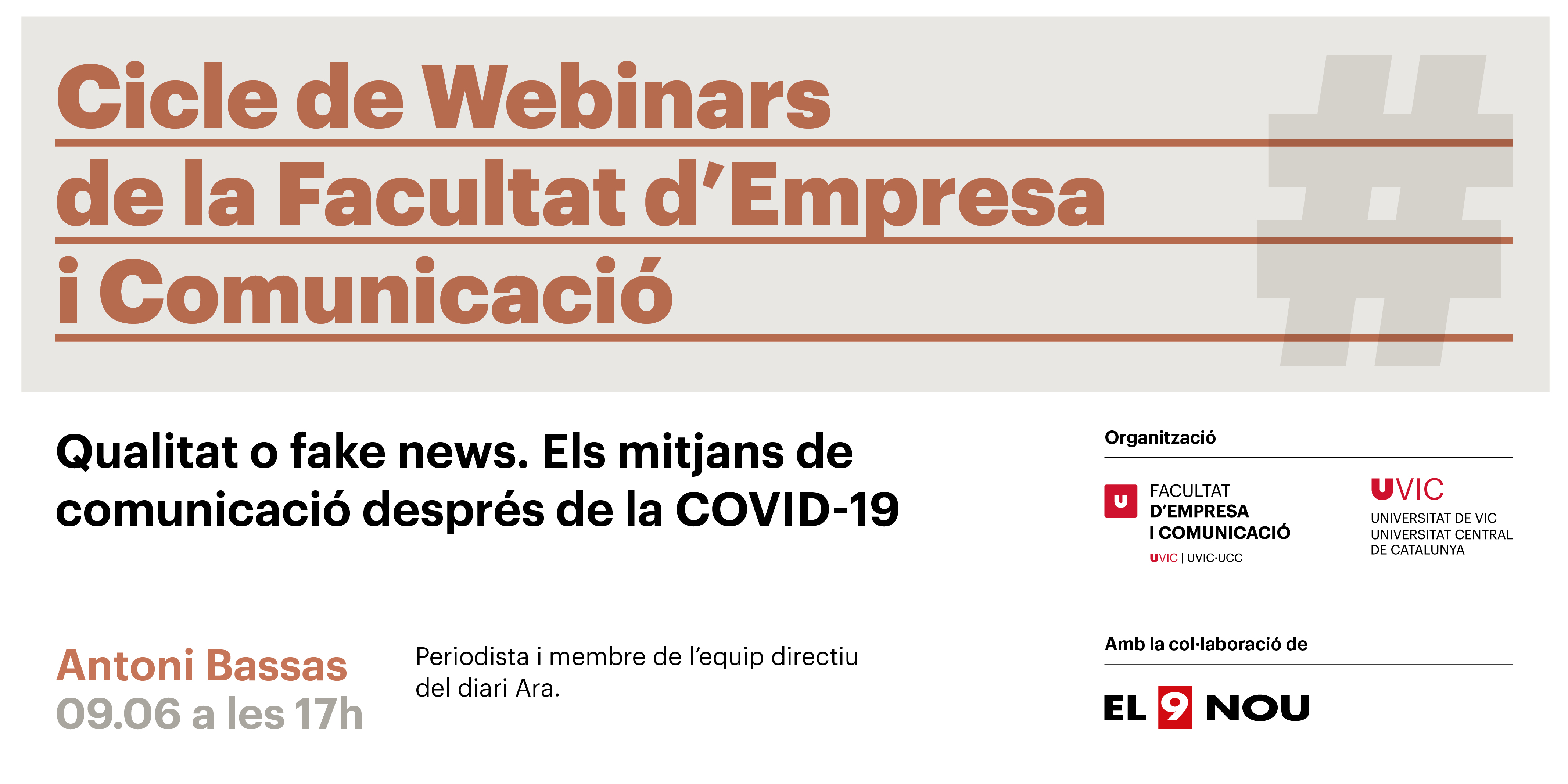 Els mitjans de comunicació després de la COVID-19