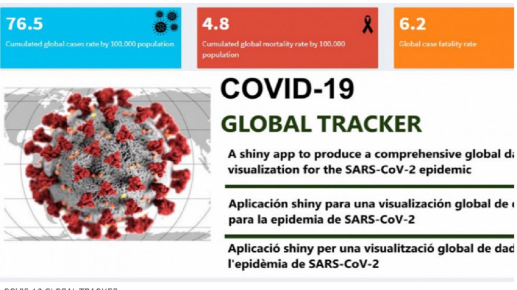 Aplicacions web per visualitzar les dades epidemiològiques de l’epidèmia de SARS-CoV-2