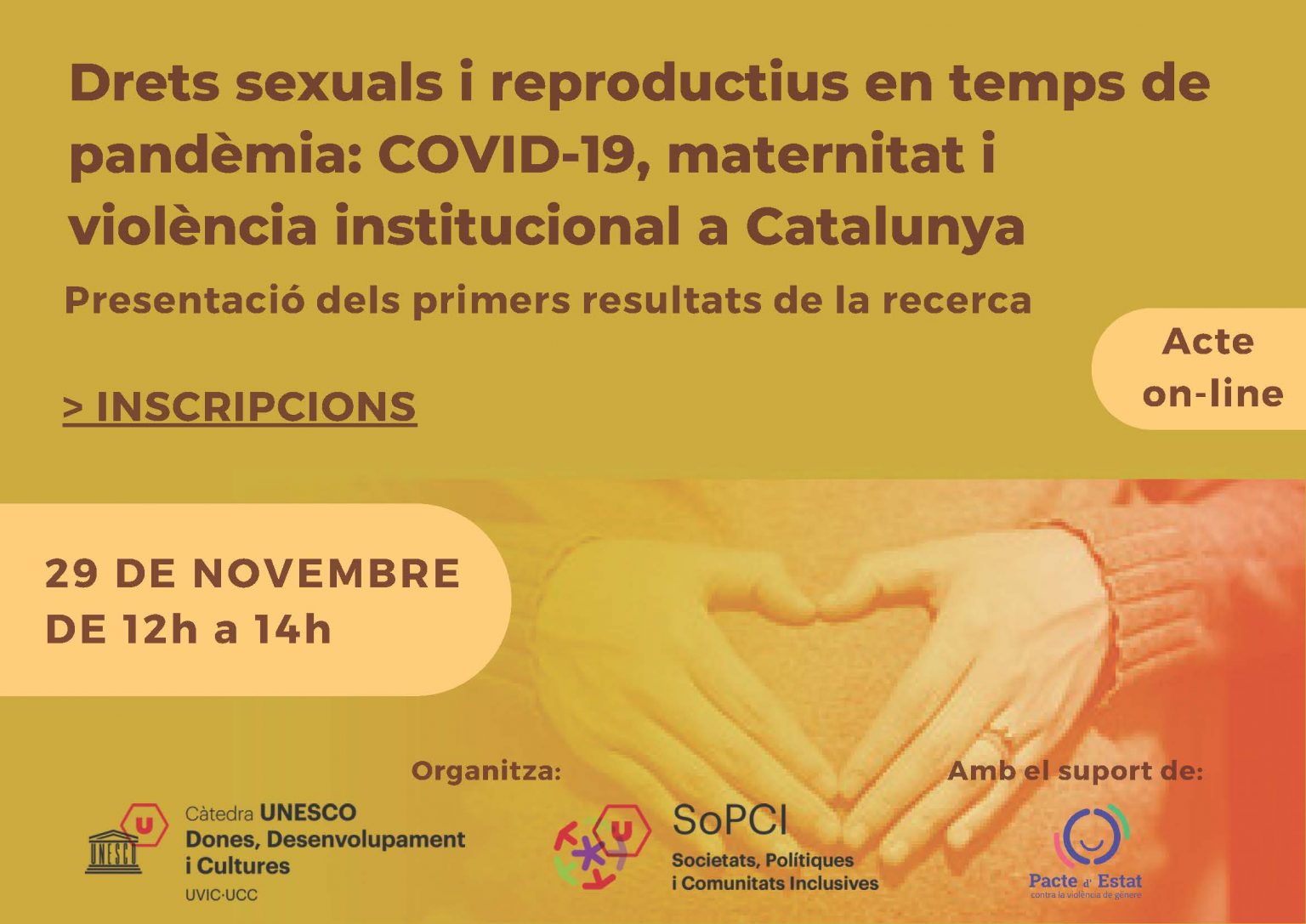 Drets sexuals i reproductius en temps de pandèmia: COVID-19, maternitat i violència