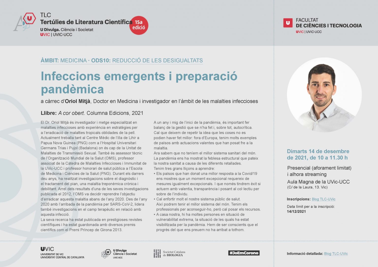 Infeccions emergents i preparació pandèmica