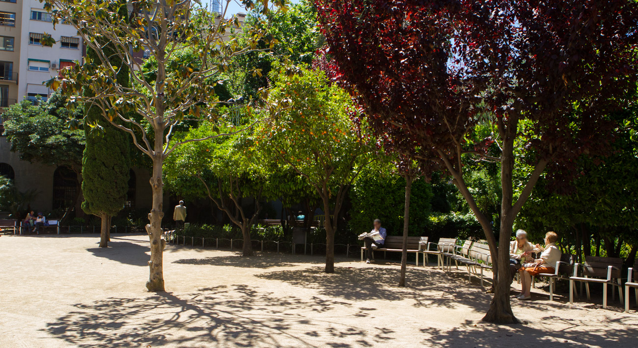 Ruta: Jardins de l'Esquerra de l'Eixample