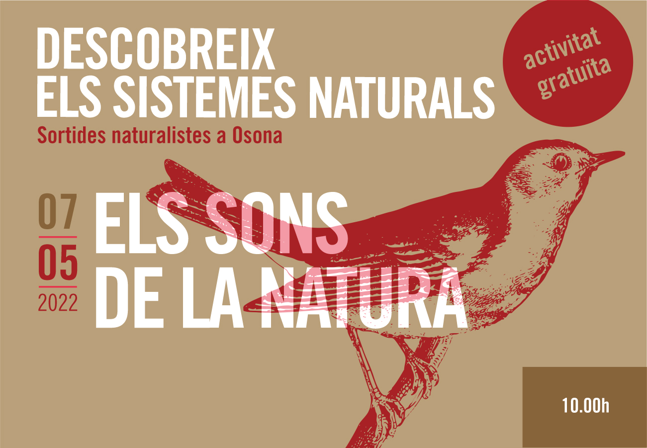 Els sons de la natura. Sortides naturalistes a Osona 2022