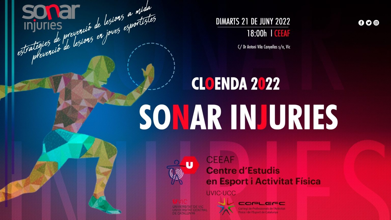 Cloenda del projecte SONAR INJURIES