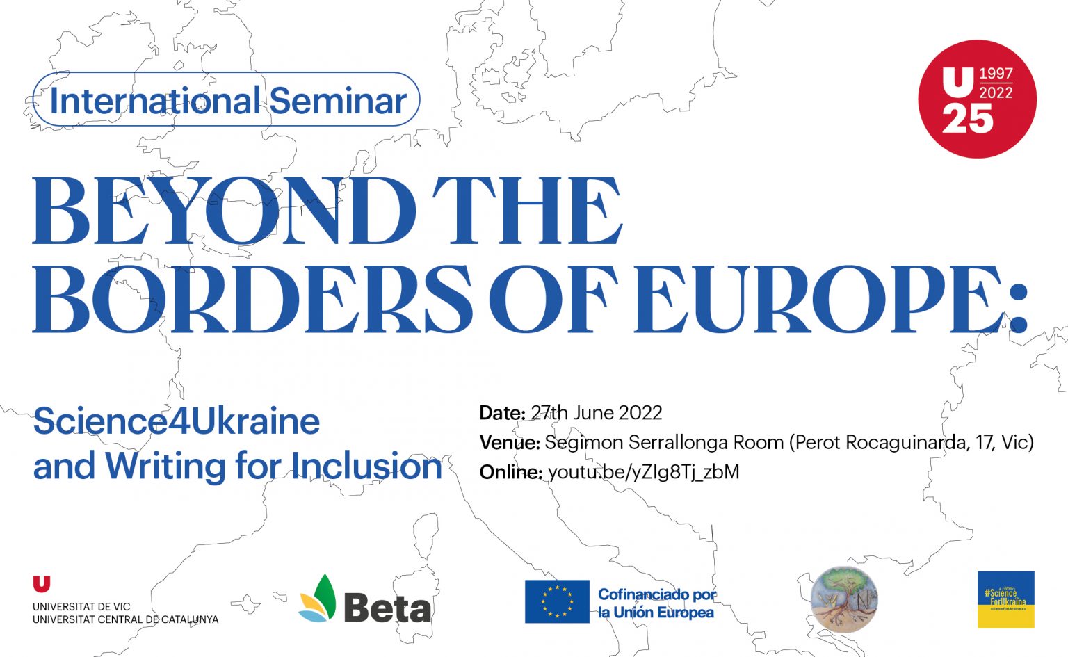 International Seminar “Beyond the borders of Europe: Science4Ukraine and Writing for Inclusion”