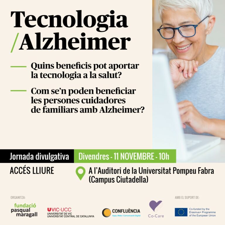 Jornada de divulgació sobre tecnologia i la malaltia d’Alzheimer