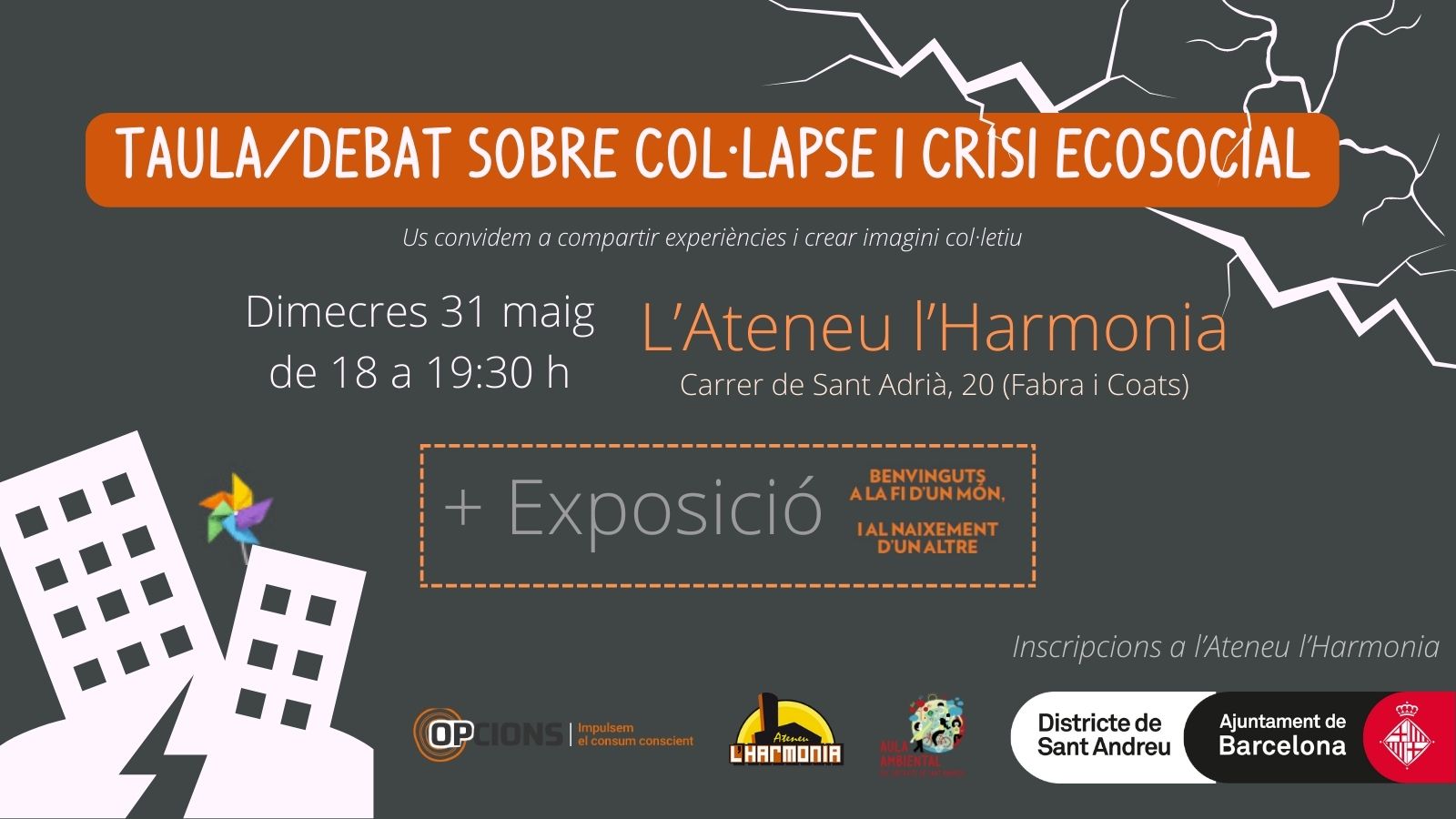 Taula/debat sobre col·lapse i crisi ecosocial