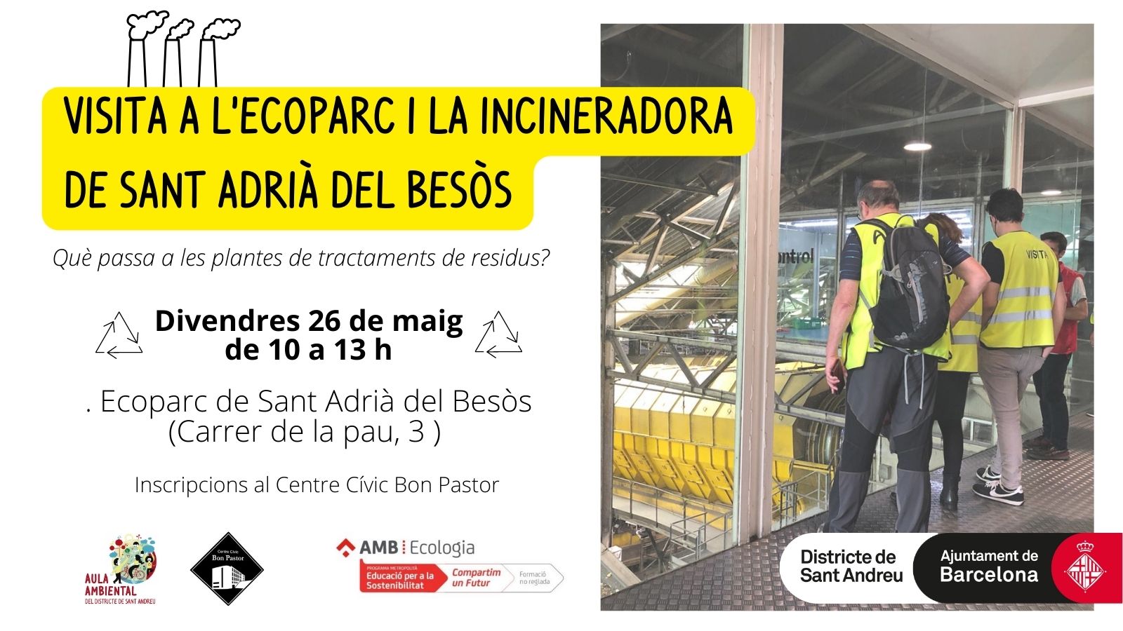 Visita a l’Ecoparc i la incineradora de Sant Adrià del Besòs