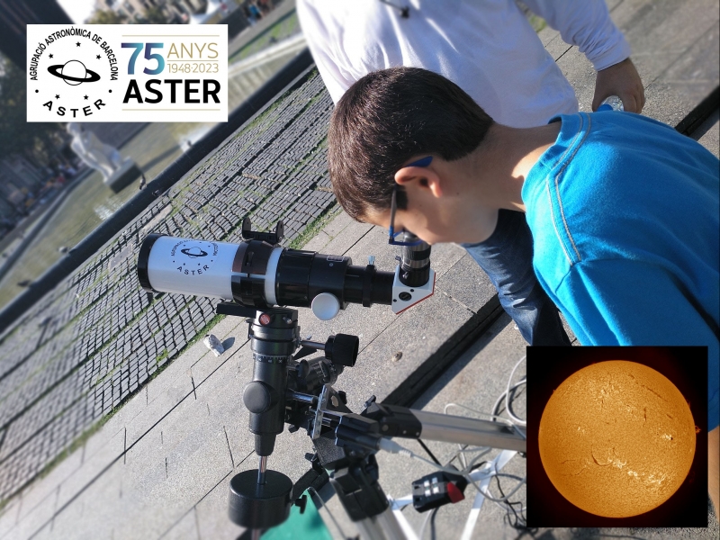 Tallers d'astronomia a la Fira Modernista