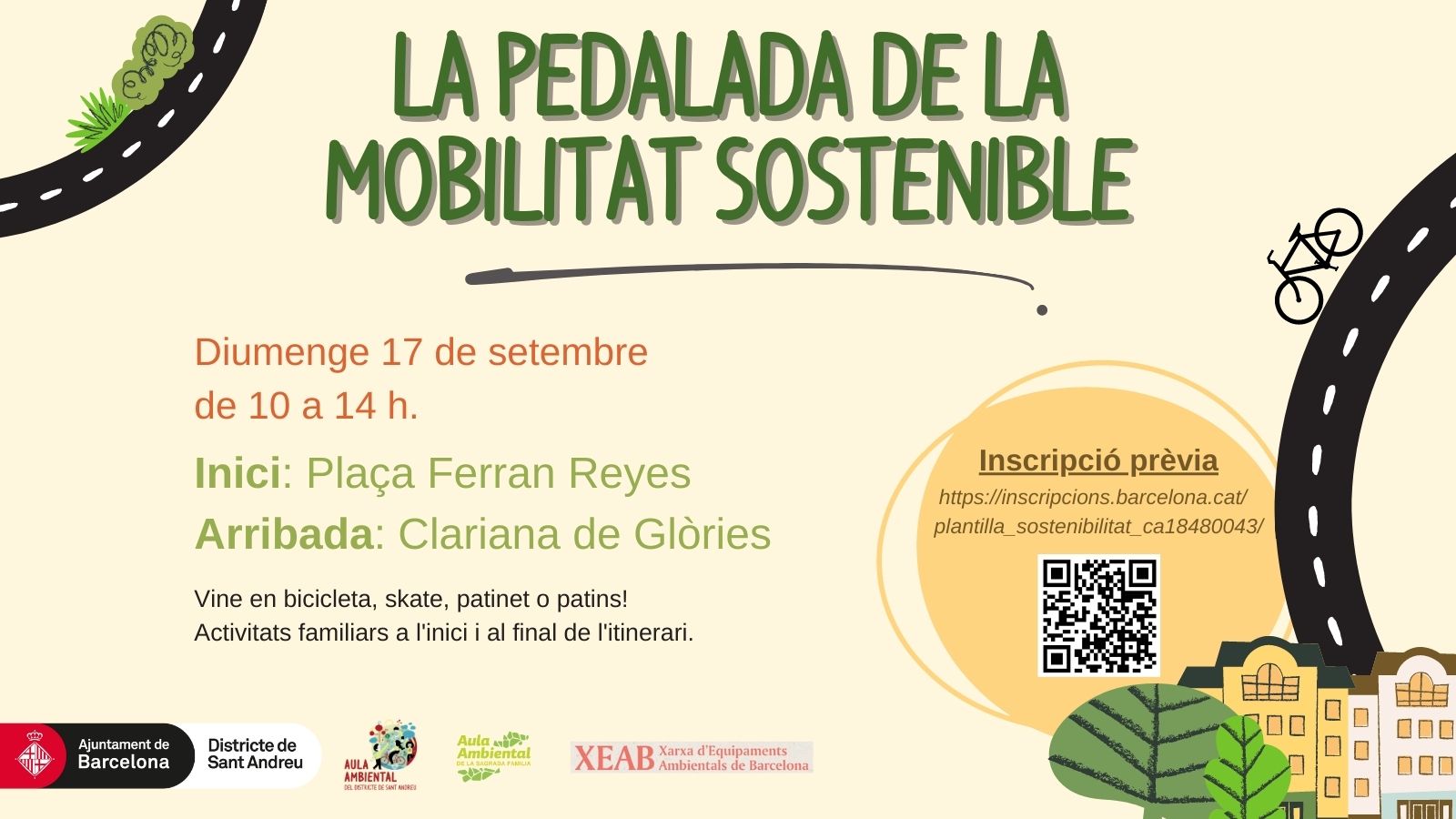 La pedalada de la mobilitat sostenible