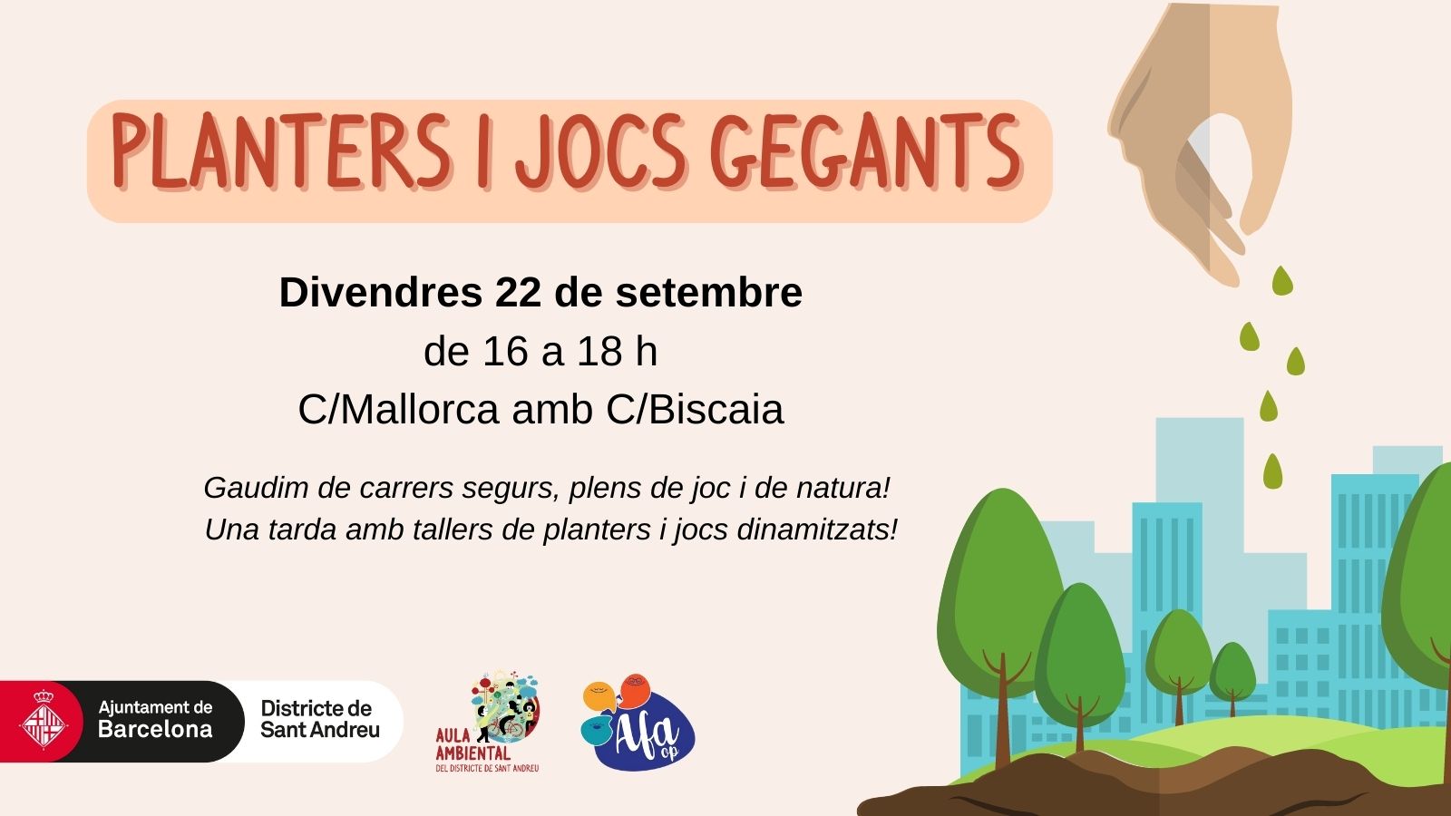 Planters i jocs gegants