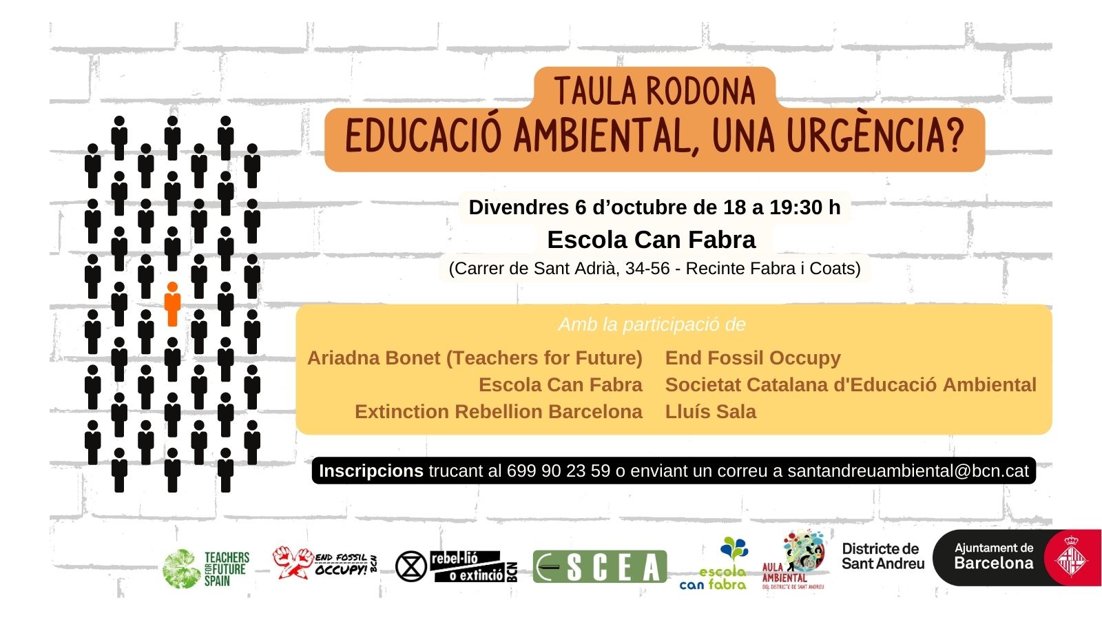 Taula rodona: Educació Ambiental, una urgència?