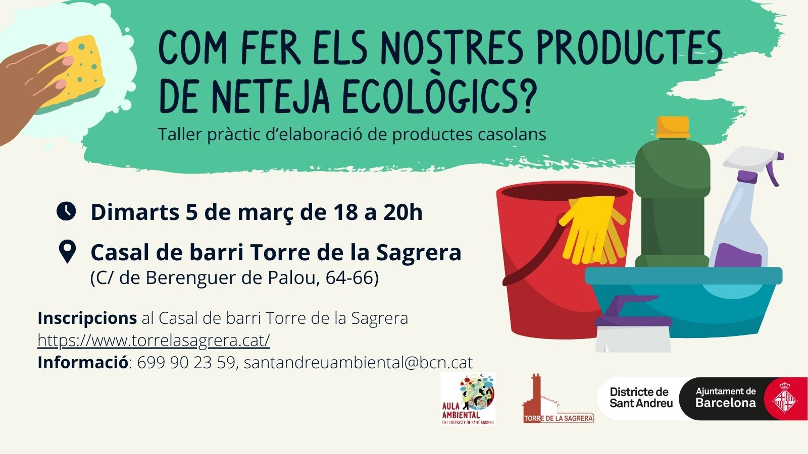 Com fer els nostres productes de neteja ecològics?