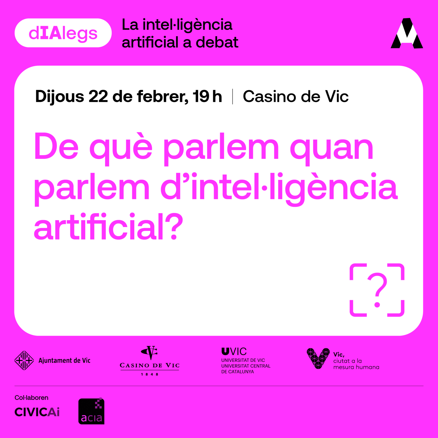 De què parlem quan parlem d’intel·ligència artificial?