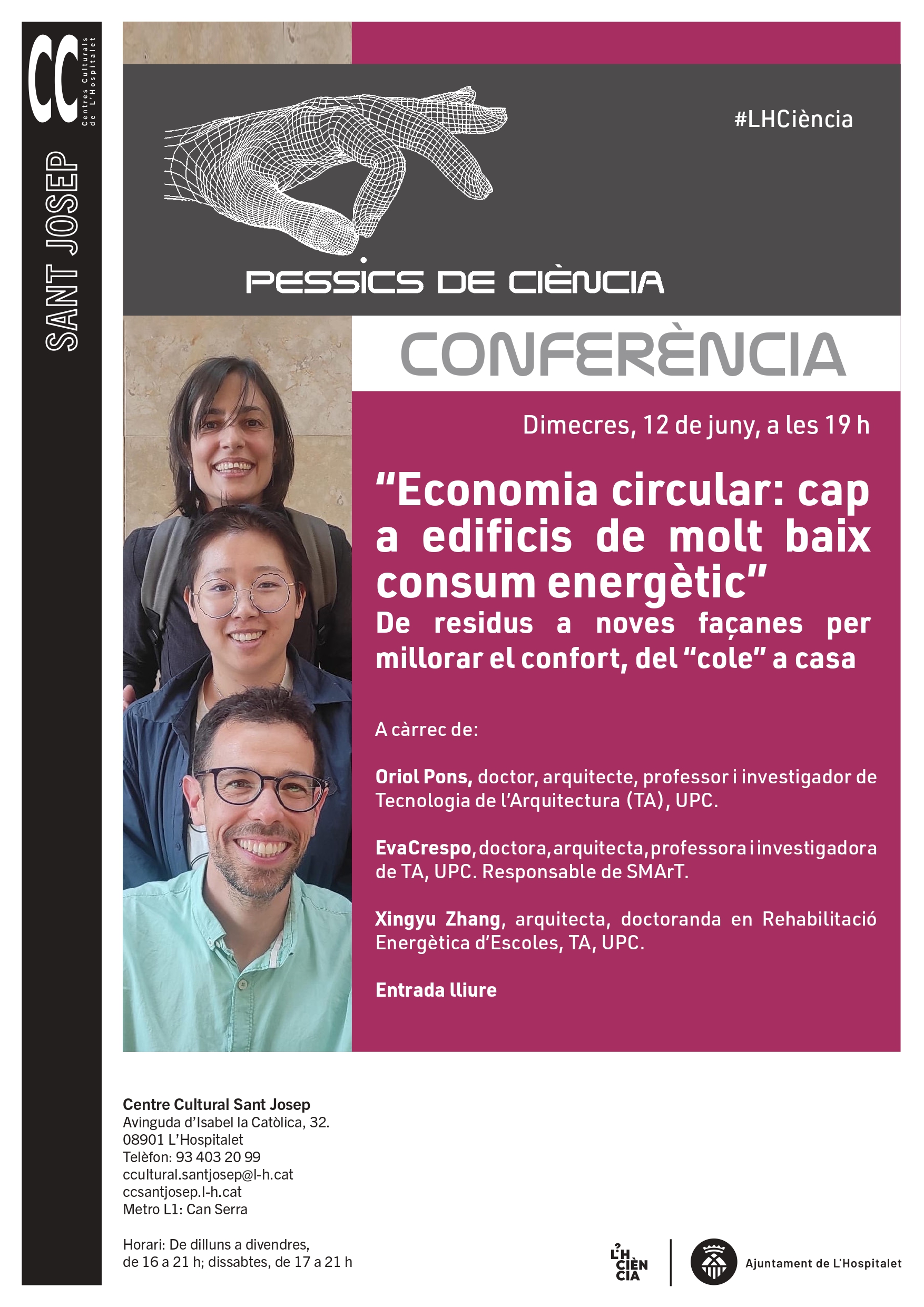 Economia circular : cap a edificis de molt baix consum energètic. De residus a noves façanes per millorar el confort, de l'escola a casa.