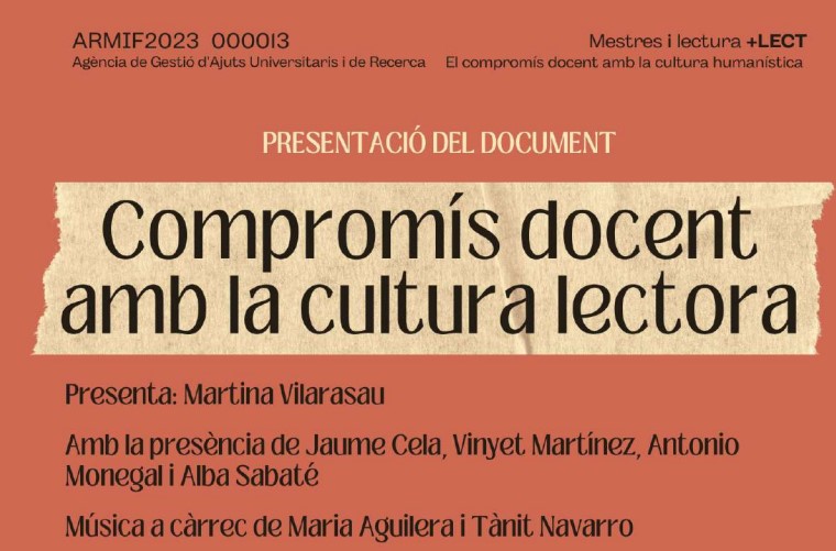 Compromís docent amb la cultura lectora