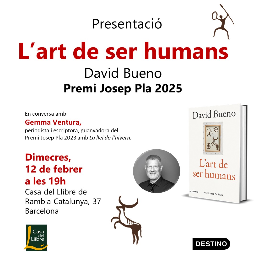 Presentació del llibre "L'art de ser humans", premi Josep Pla 2025