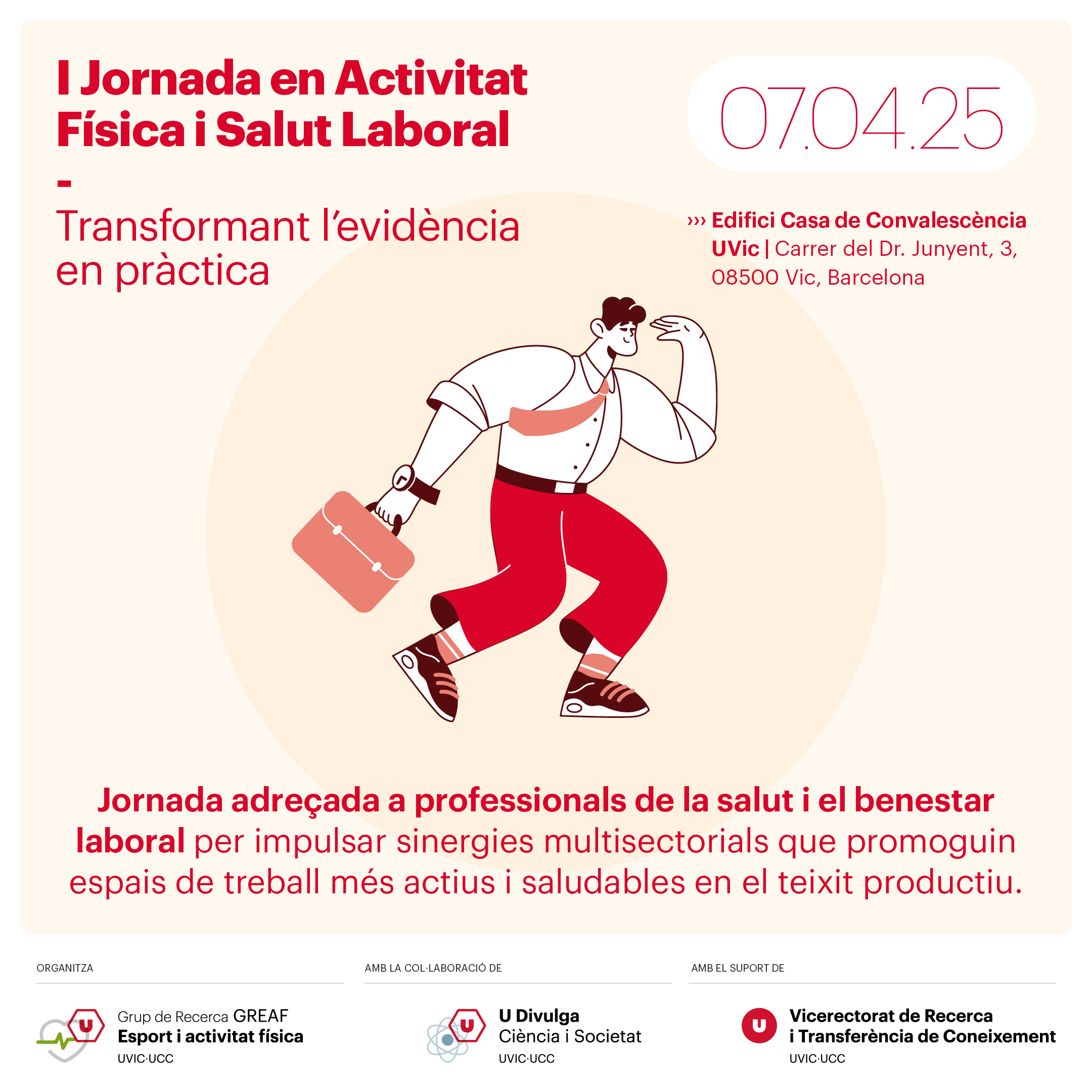 1a Jornada en activitat física i salut laboral